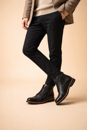Harrison | Smart Lace-Up Ankle Boots for Modern Gentleman Style