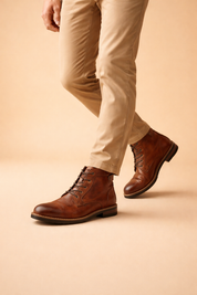 Harrison | Smart Lace-Up Ankle Boots for Modern Gentleman Style