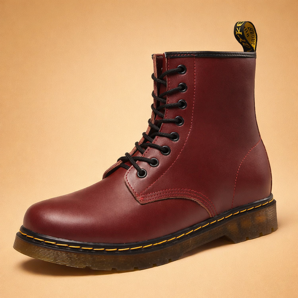 Harvey | Classic Lace-Up Combat Boots for Timeless Street Style