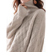 Women's Elegant Cashmere Sweater Lightweight Comfortable Timeless Style