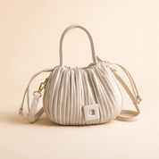 Sienna | Women’s Elegant Pleated Bucket Bag