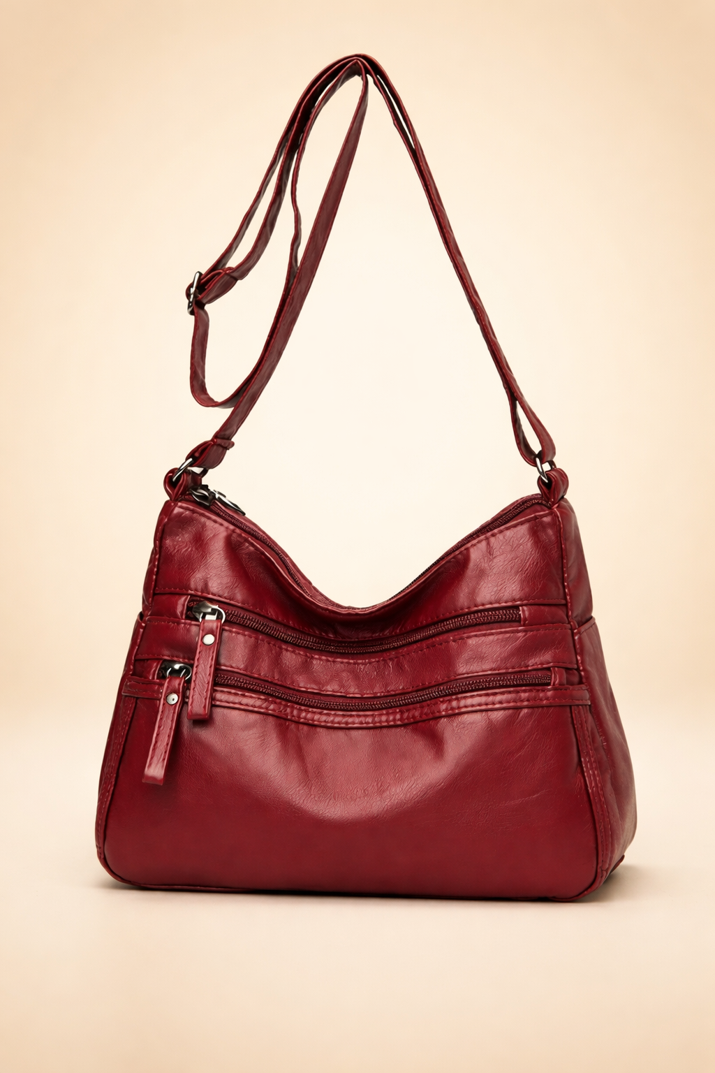 Charlene | Women’s Practical Multi-Pocket Shoulder Bag
