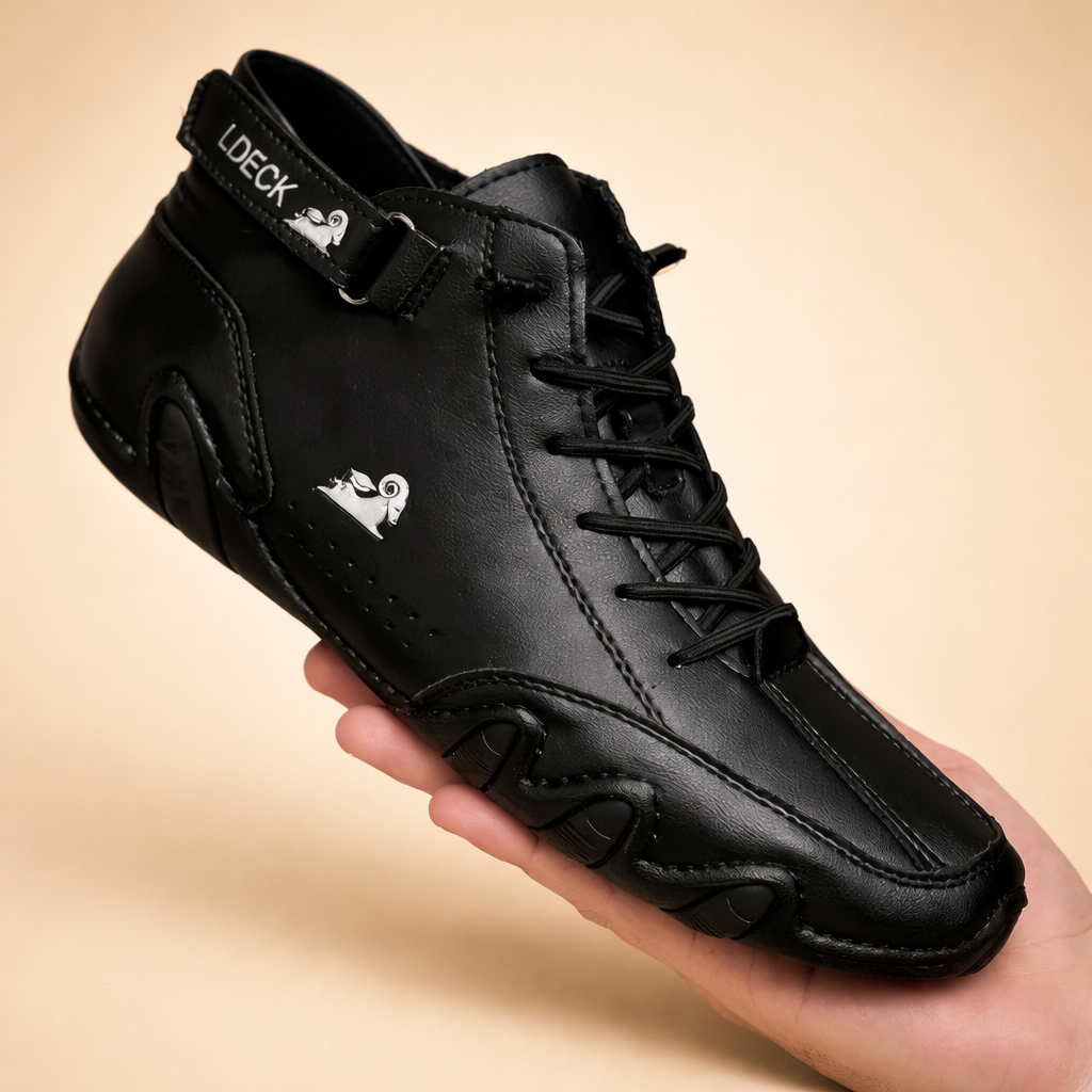 Nathan | Unisex Comfortable Non-Slip Shoes with Fleece Lining and Durable Sole