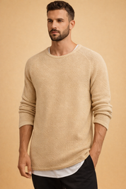 Sebastian | Men's Relaxed Fit Crewneck Knit Sweater