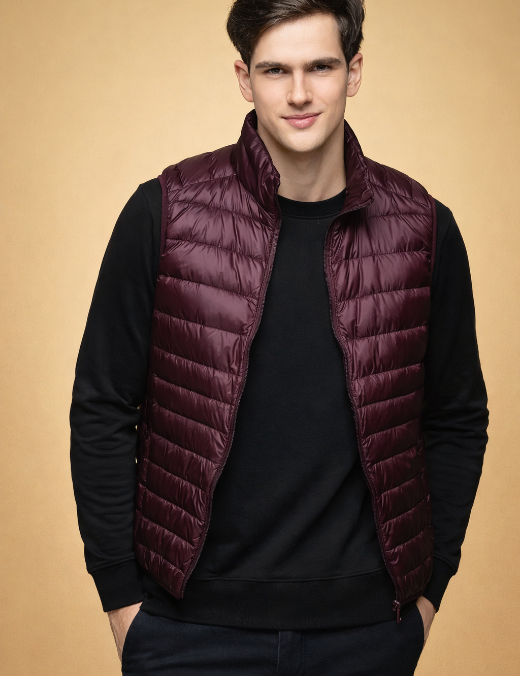 Arden | Men's Lightweight Quilted Puffer Vest