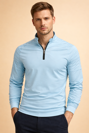 Ryan | Warm Men's Long Sleeve Zipper Sweater