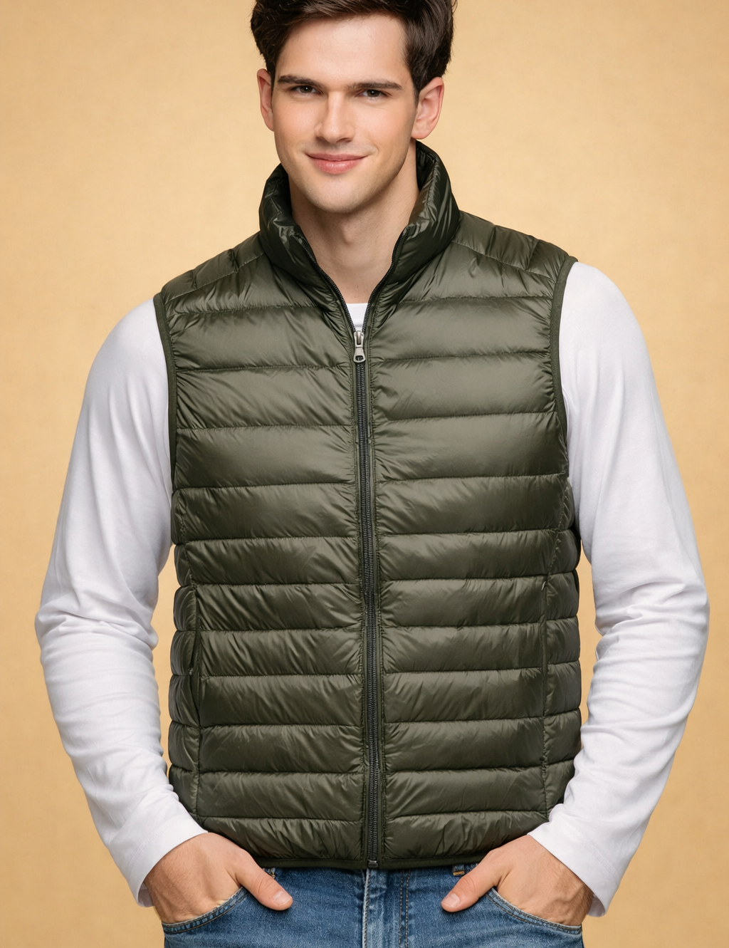 Arden | Men's Lightweight Quilted Puffer Vest