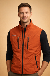 Maddox | Men's Outdoor Utility Vest with Multi-Zip Pockets