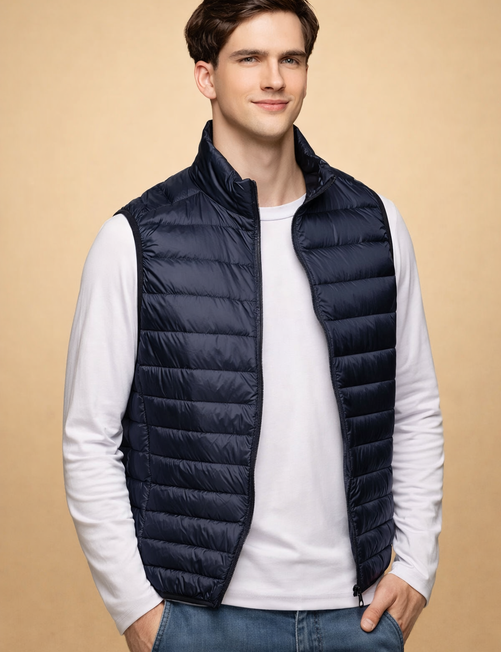 Arden | Men's Lightweight Quilted Puffer Vest