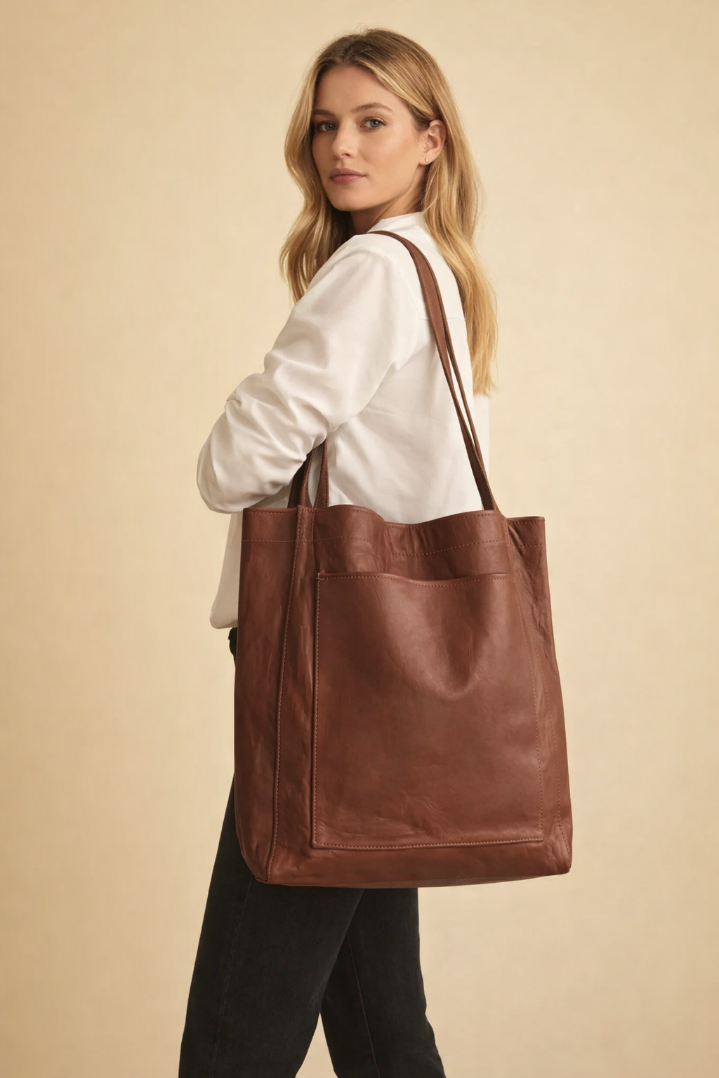 Hannah | Women’s Elegant Large Carryall Bag