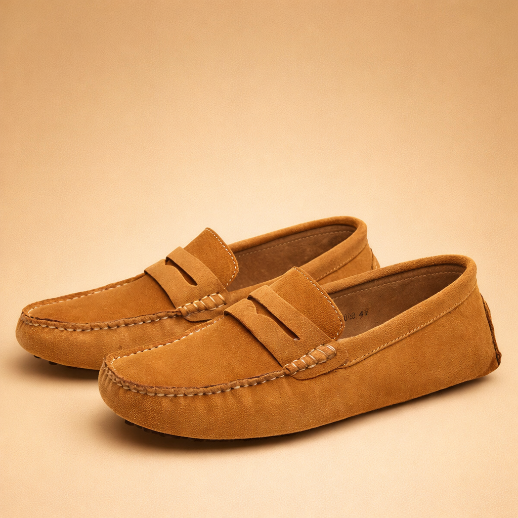Alex | Men's Stylish Suede Loafers Comfortable Italian Design