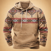 Asher | Men's Patterned Pullover Hoodie Sweatshirt