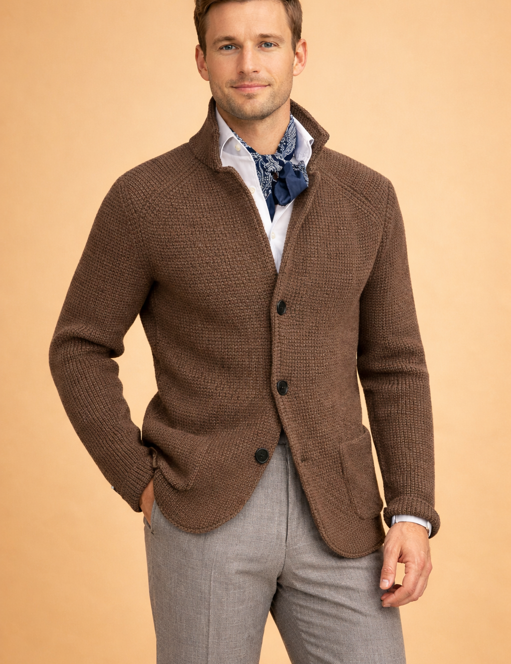 Stephen | Button-up Warm cardigan