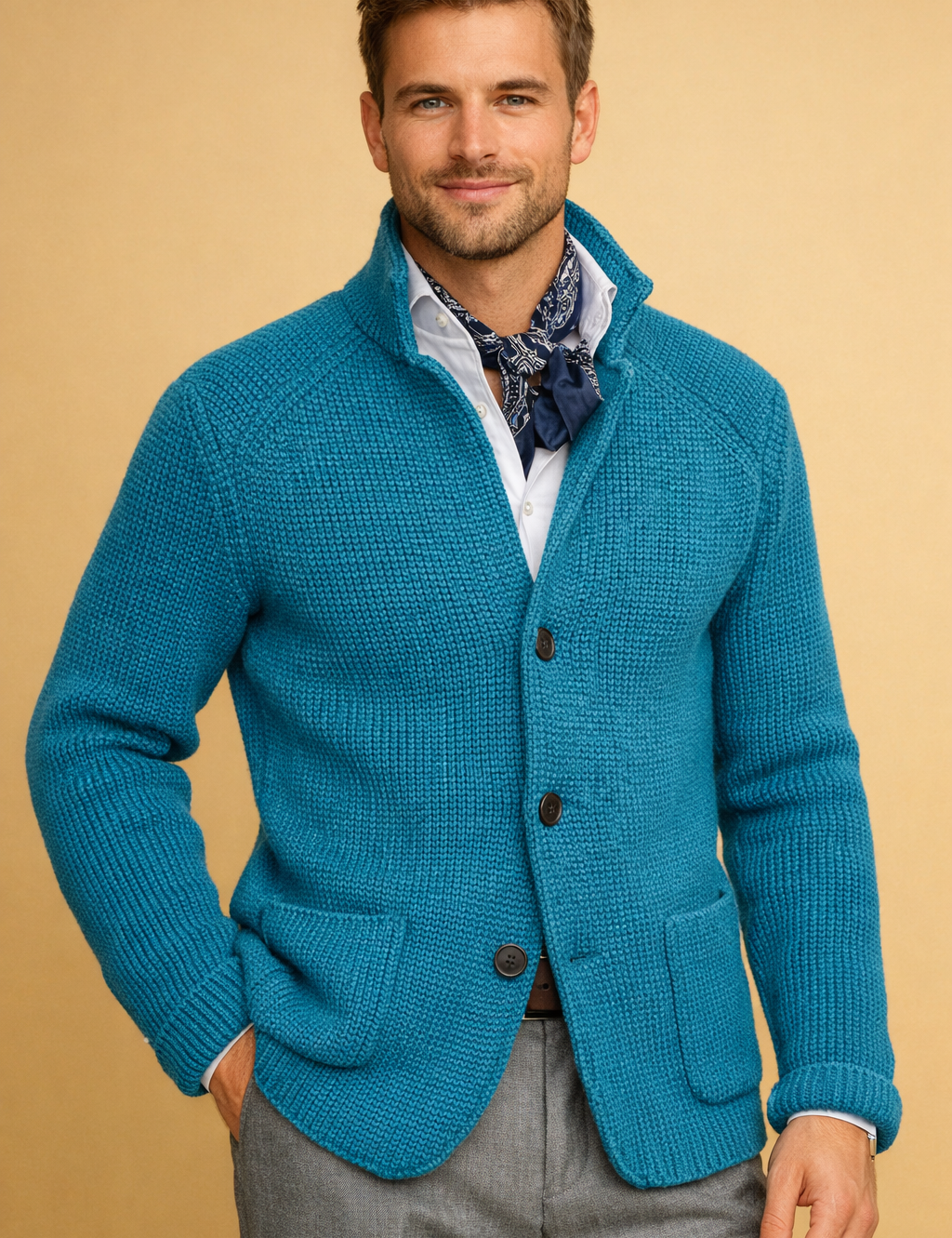 Stephen | Button-up Warm cardigan
