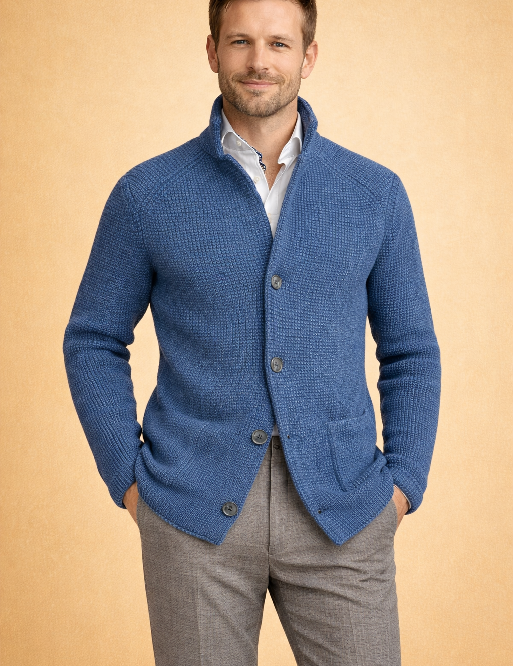 Stephen | Button-up Warm cardigan