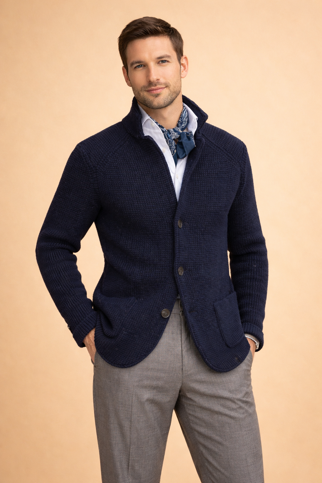 Stephen | Button-up Warm cardigan