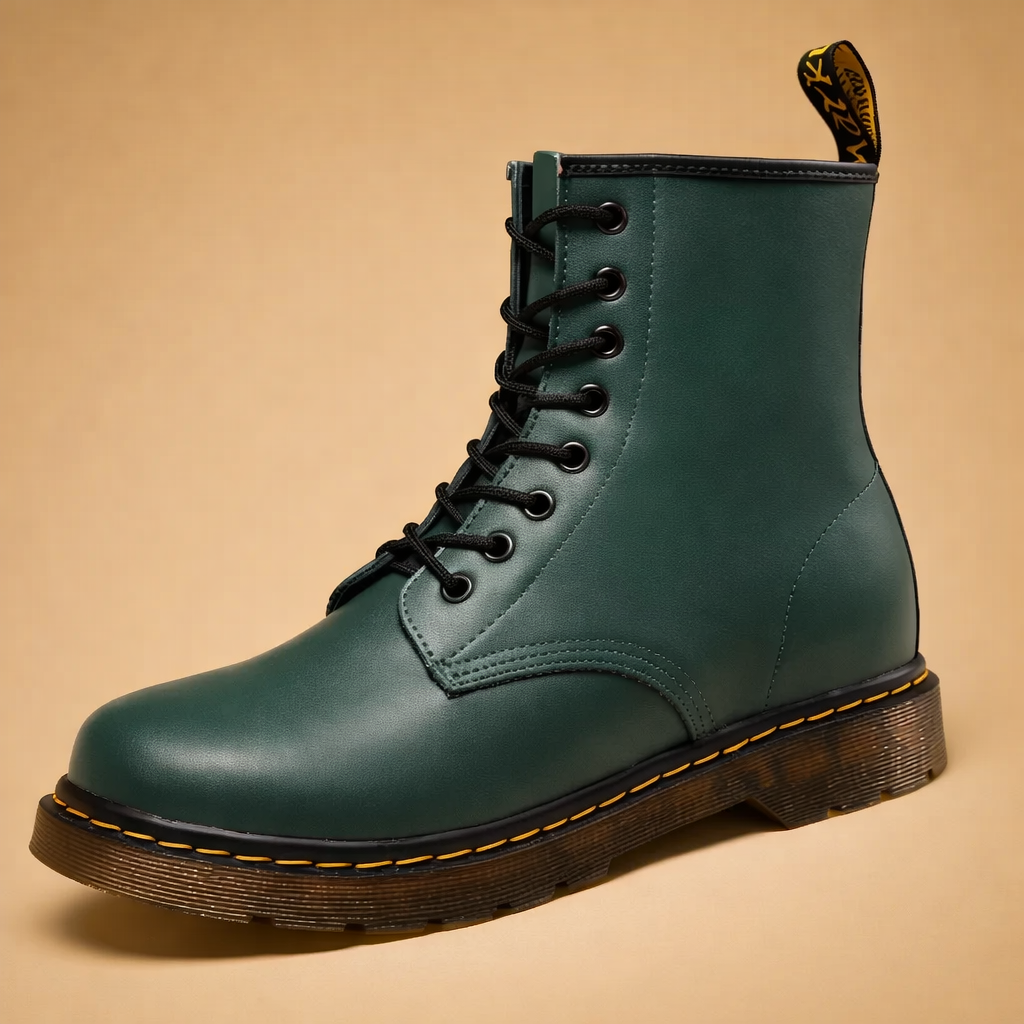 Harvey | Classic Lace-Up Combat Boots for Timeless Street Style