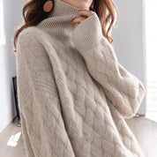 Women's Elegant Cashmere Sweater Lightweight Comfortable Timeless Style