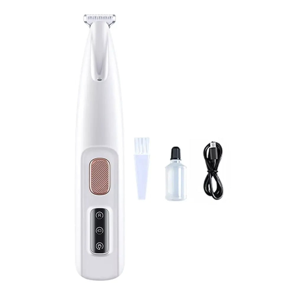 Ultra Quiet Dog Grooming Clippers with LED Light and Adjustable Speed – Gentle Trimmer for Sensitive Pets