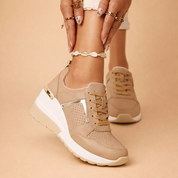 Beata | Women’s Casual Lace-Up Sneakers with Soft All-Day Comfort