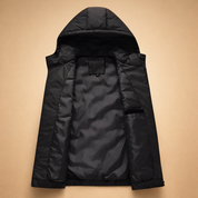 Tobias | Men's Hooded Puffer Vest with Interior Pocket