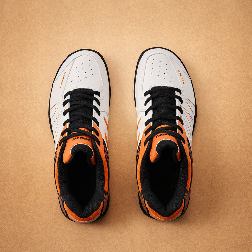White & Orange