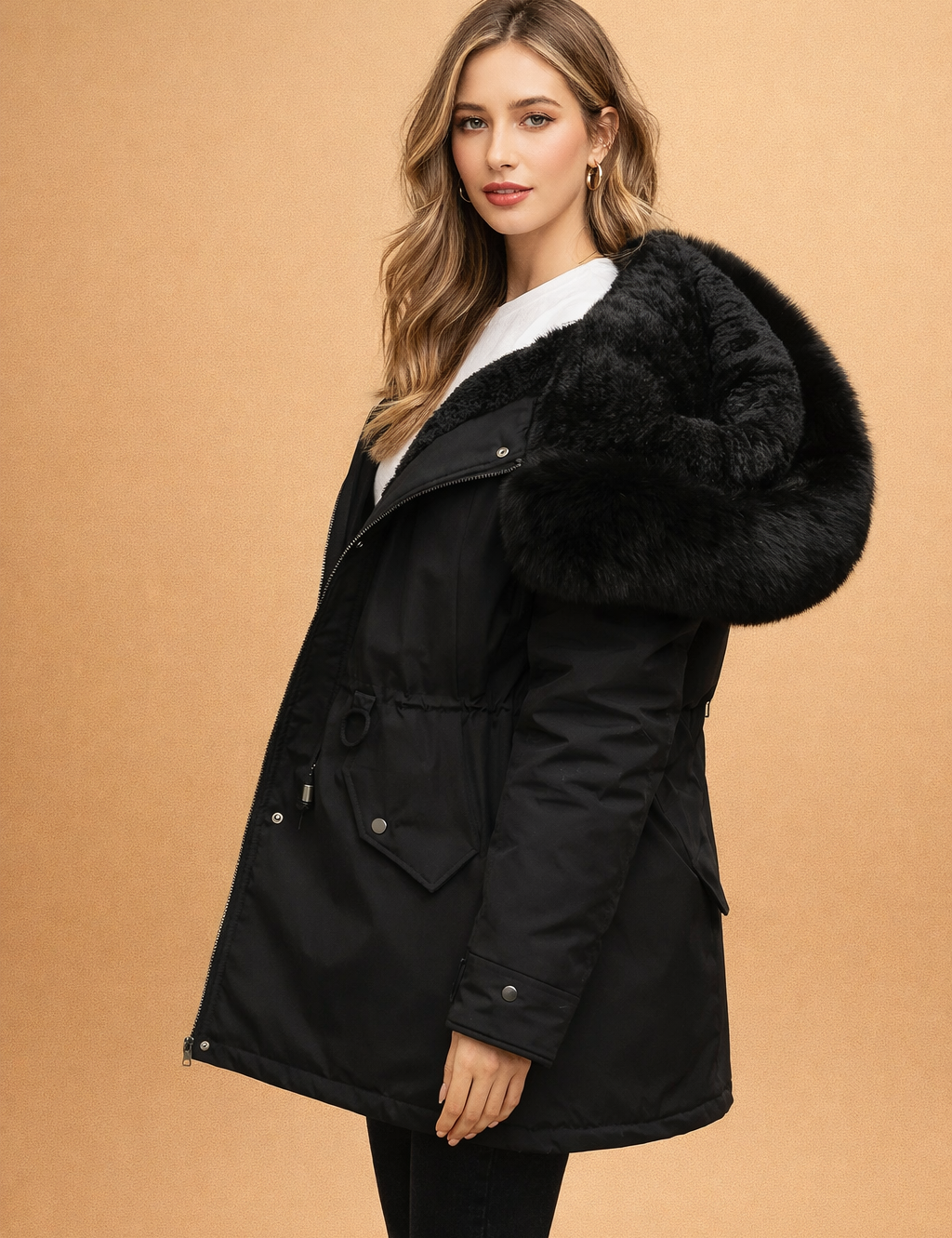 Bianca | Women's Winter Parka with Hood