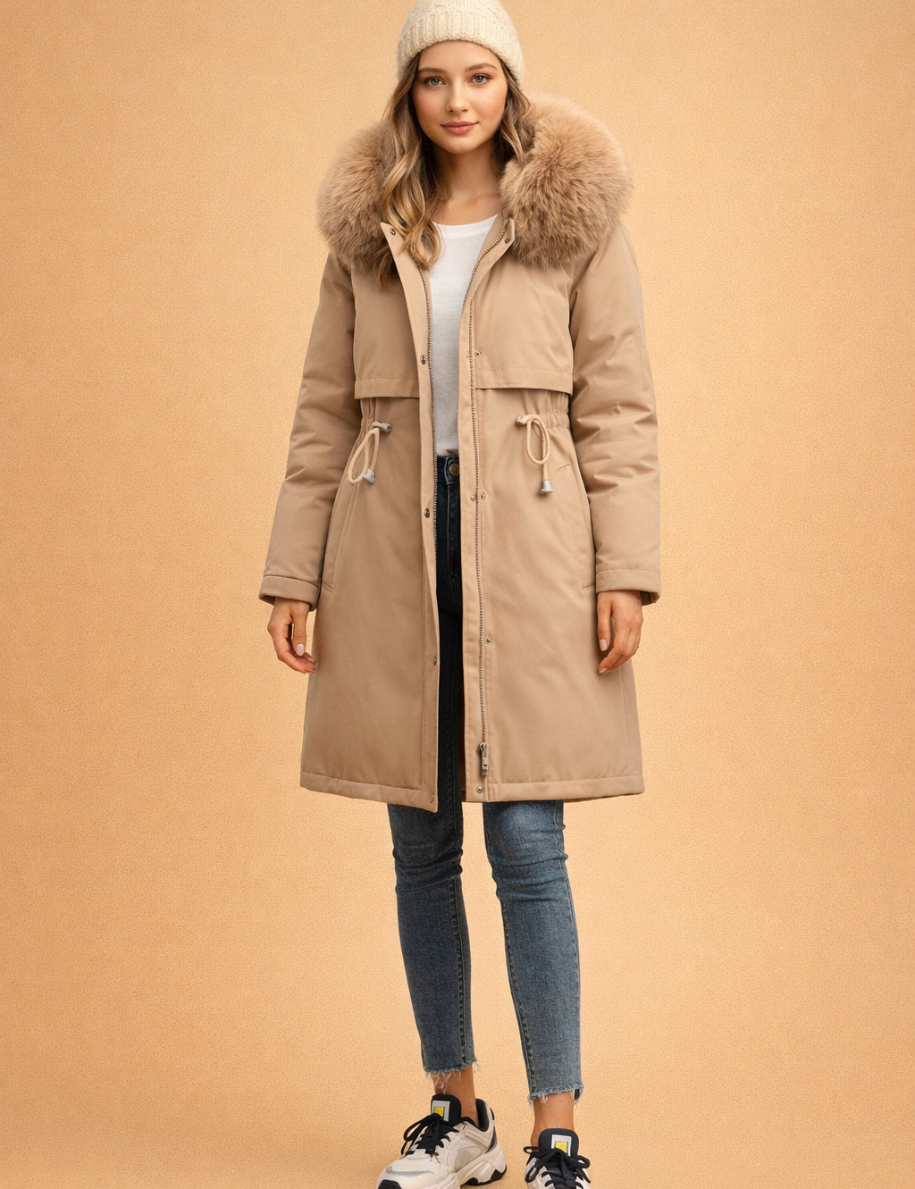Bianca | Women's Winter Parka with Hood