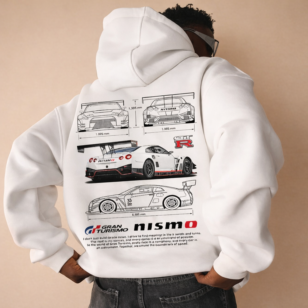 Lance | Warm Printed Hoodie for Men | Plus Size