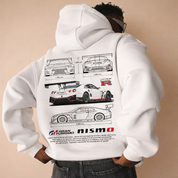 Lance | Warm Printed Hoodie for Men | Plus Size