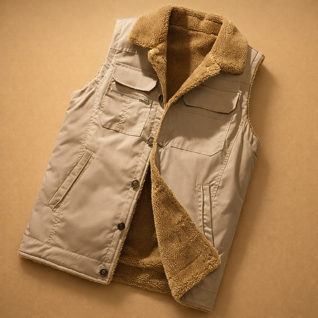 Oliver | Modern Casual Utility Vest Jacket
