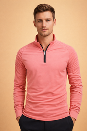 Ryan | Warm Men's Long Sleeve Zipper Sweater