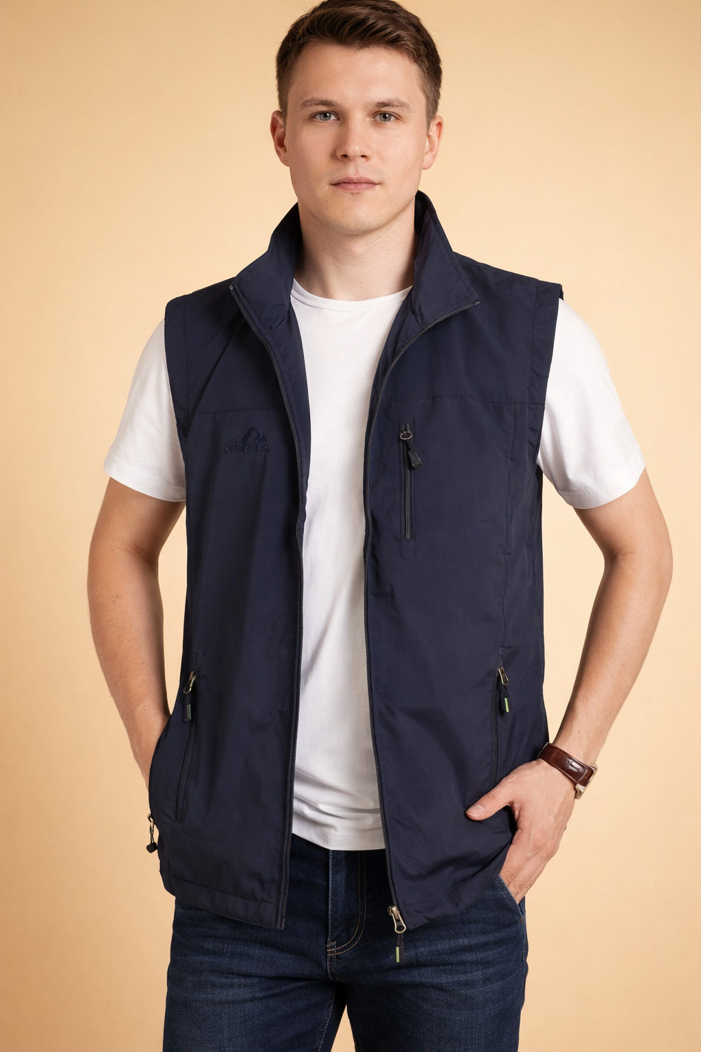 Men's Casual Summer Waistcoat Lightweight Versatile