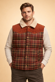 Keith | Men's Insulated Outdoor Vest Comfortable Padded Fabric