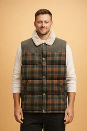 Keith | Men's Insulated Outdoor Vest Comfortable Padded Fabric