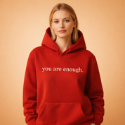 Lena | Oversized hoodie with motivational slogan