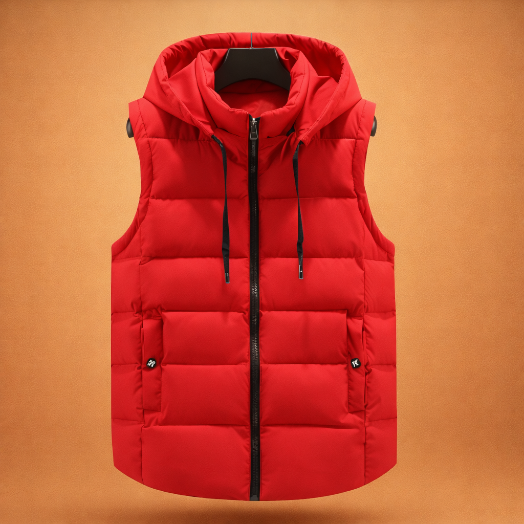 Charlie | Insulated Hooded Puffer Vest Lightweight Quilted