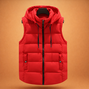 Charlie | Insulated Hooded Puffer Vest Lightweight Quilted