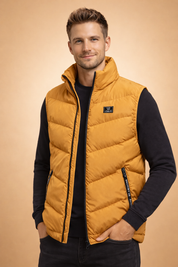 Pete | Puffer Vest Insulating Quilted Design Durable Material