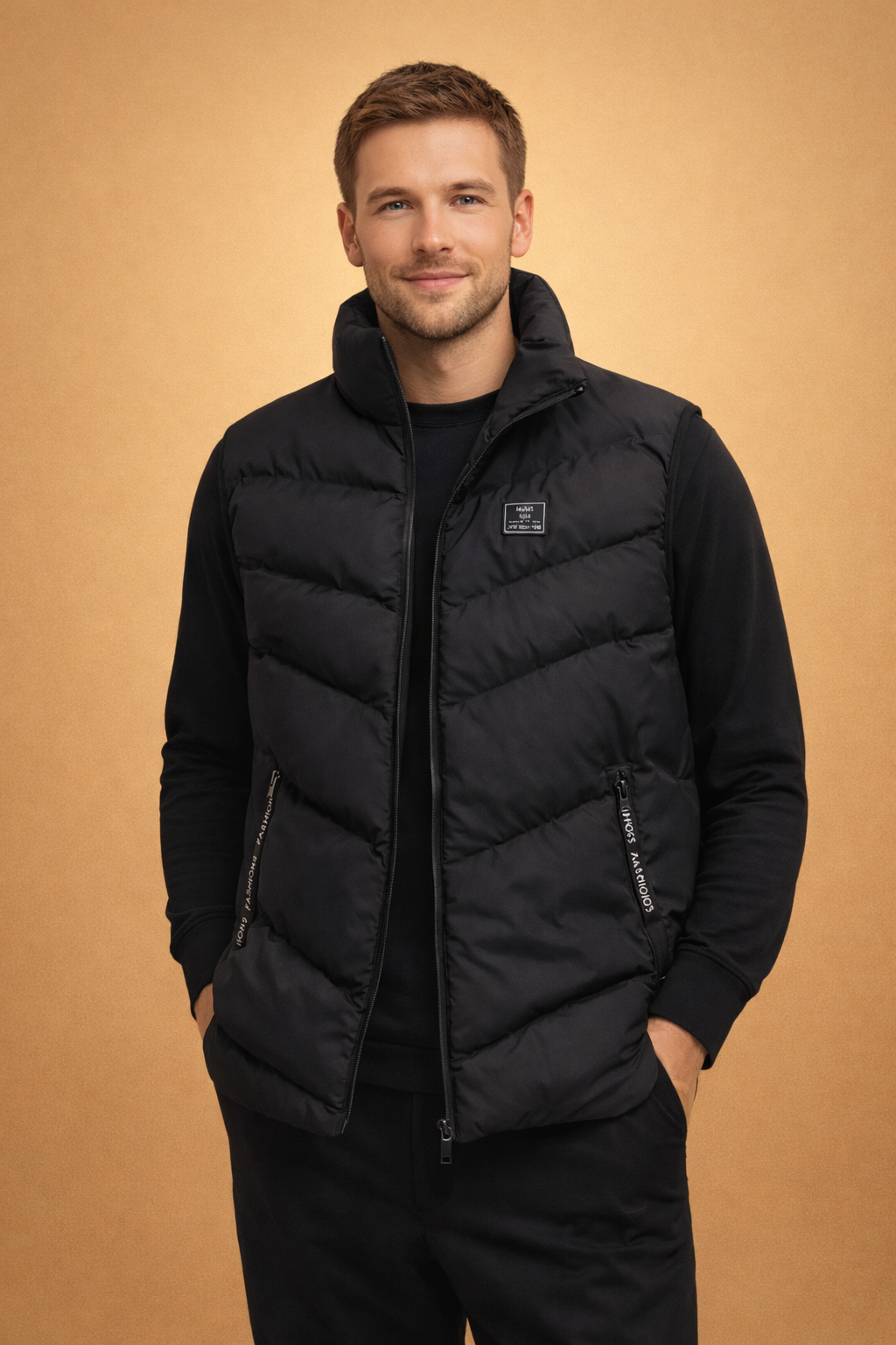 Pete | Puffer Vest Insulating Quilted Design Durable Material