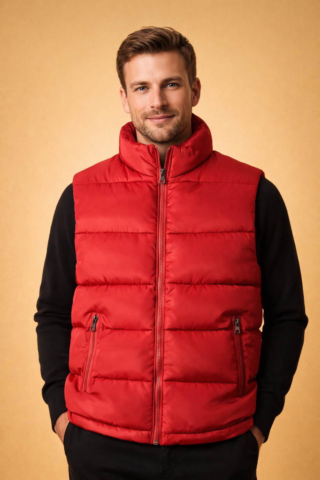Ryan | Men's Stylish Quilted Bodywarmer Jacket Warm Padded Fabric