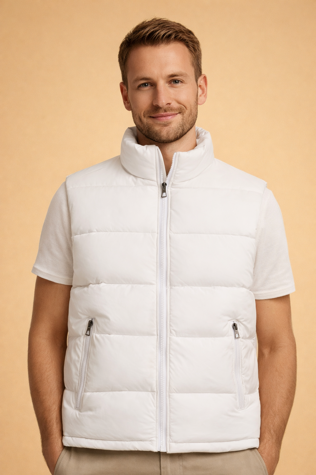 Ryan | Men's Stylish Quilted Bodywarmer Jacket Warm Padded Fabric