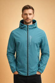 Leopold | Men's Hooded Softshell Jacket