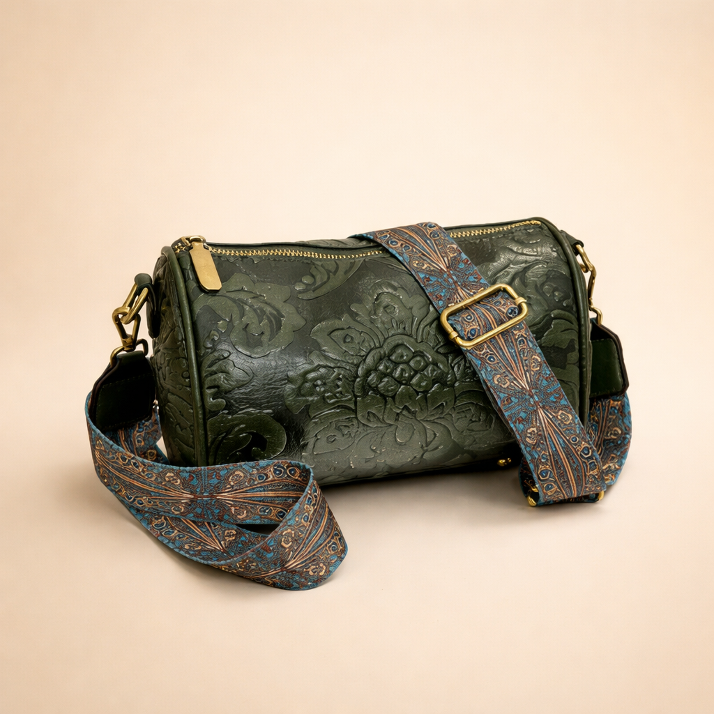 Charlotte | Women’s Vintage Pattern Crossbody Bag