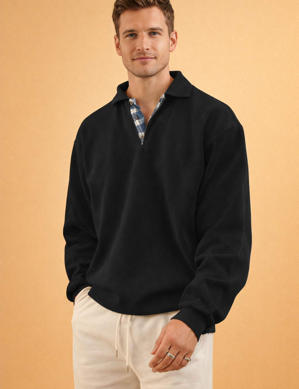 Scott | Men's Casual Sweater | Collar