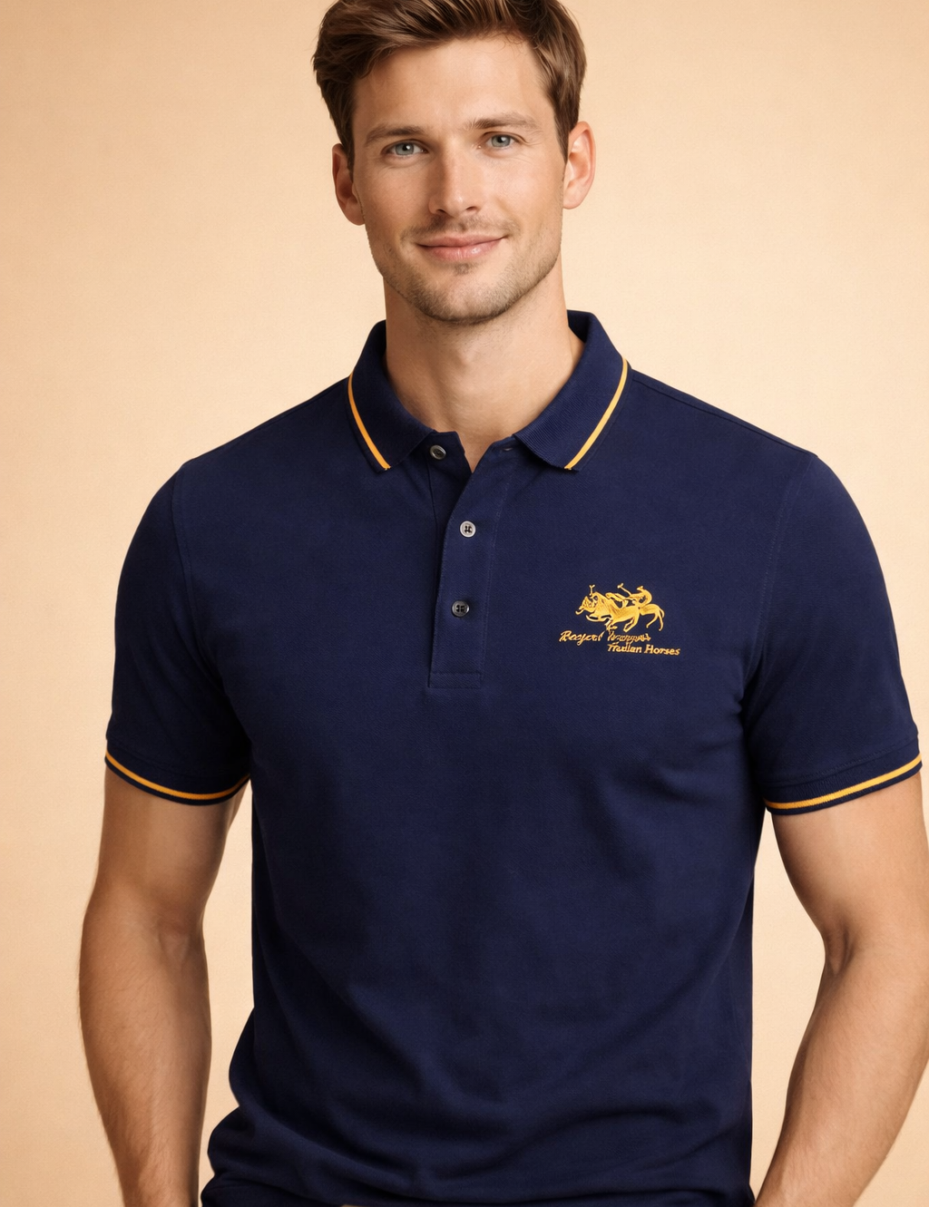 Sebastian | Elegant men's polo shirt with a classic character