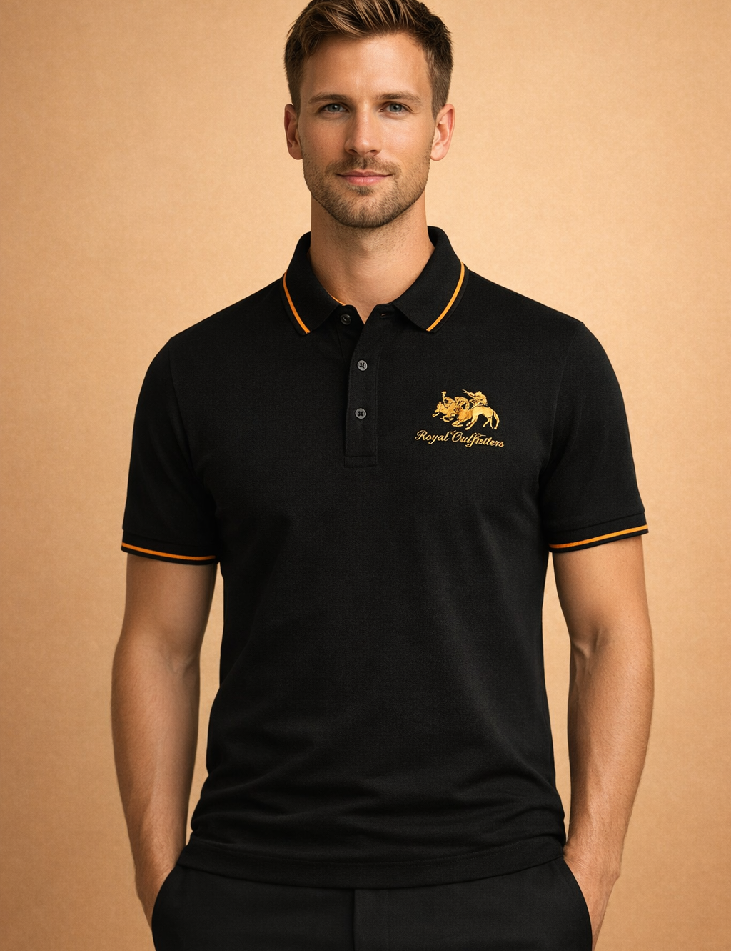 Sebastian | Elegant men's polo shirt with a classic character