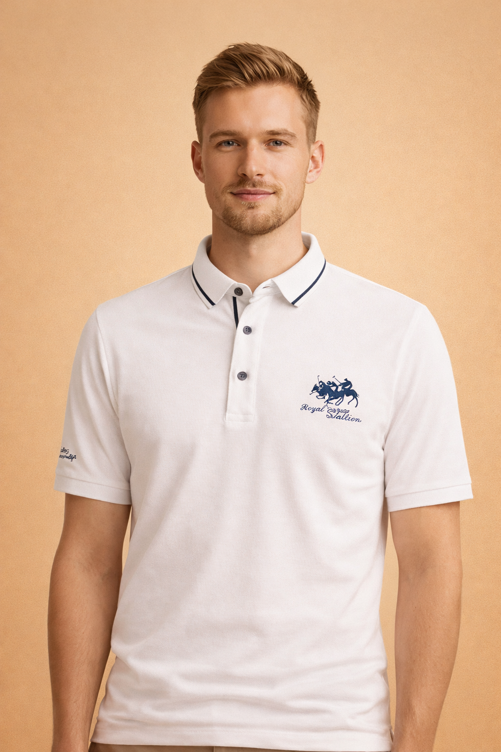 Sebastian | Elegant men's polo shirt with a classic character