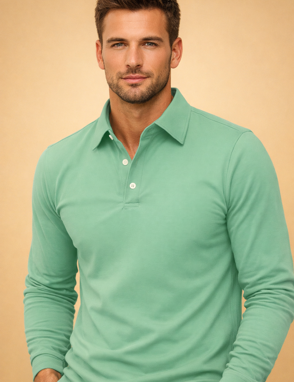 Rafael | Classic Long Sleeve Polo