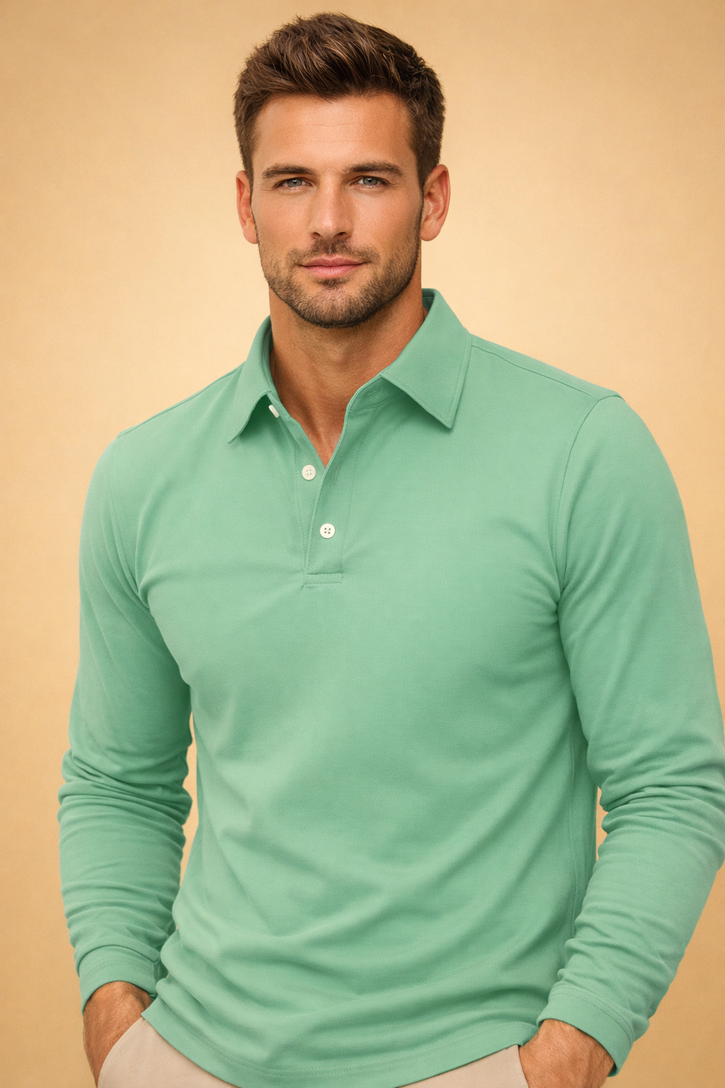 Rafael | Classic Long Sleeve Polo
